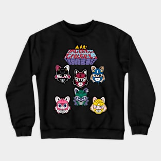 Cat valentine rangers Crewneck Sweatshirt